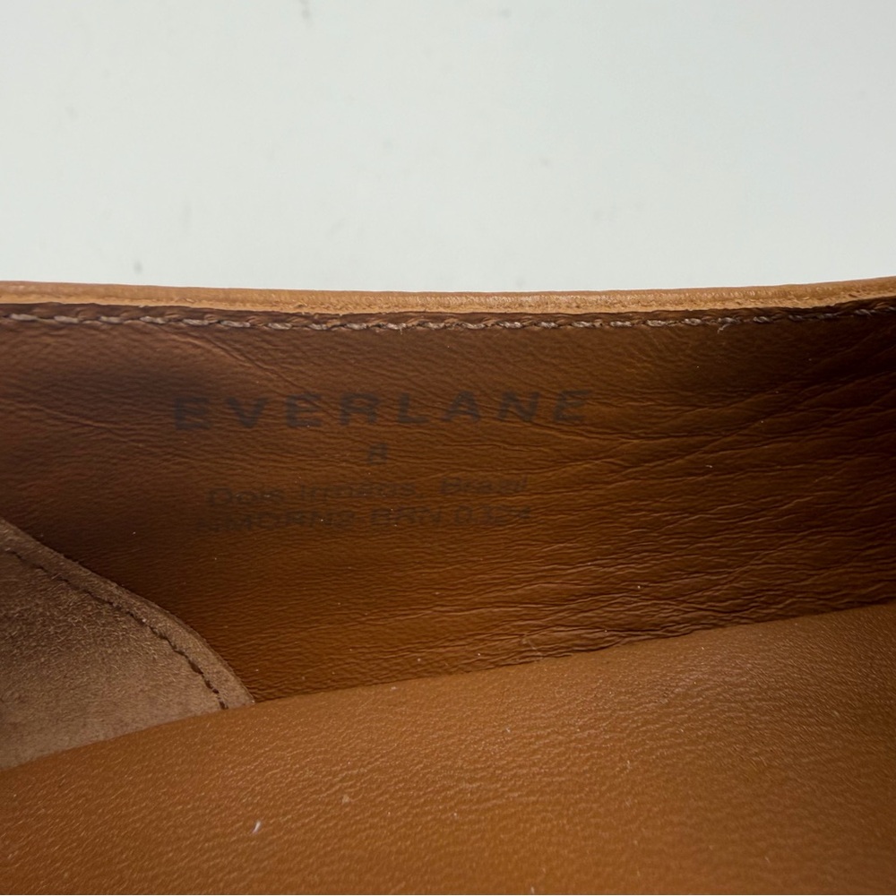 NEW Everlane Camel Tan Leather The Modern Loafer in Size 8 - Picture 12 of 12